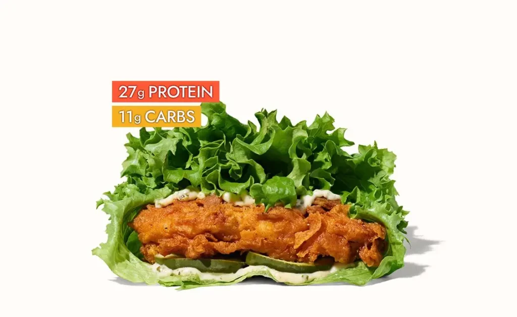 Good Fits 3 chicken shack lettuce wrap