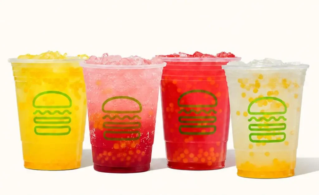 Drinks 2 mini passionfruit popping boba lemonades
