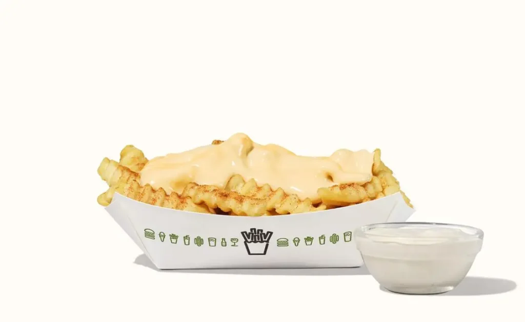 Fries & Sides 4 spicy cheese fries with ranch