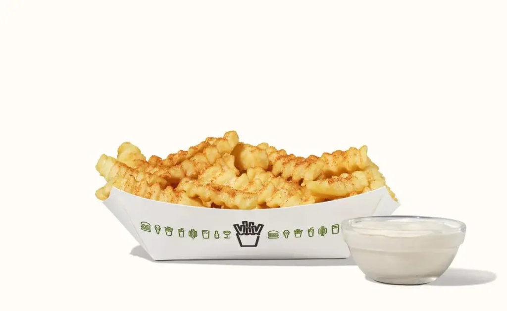 Fries & Sides 5 spicy fries with ranch