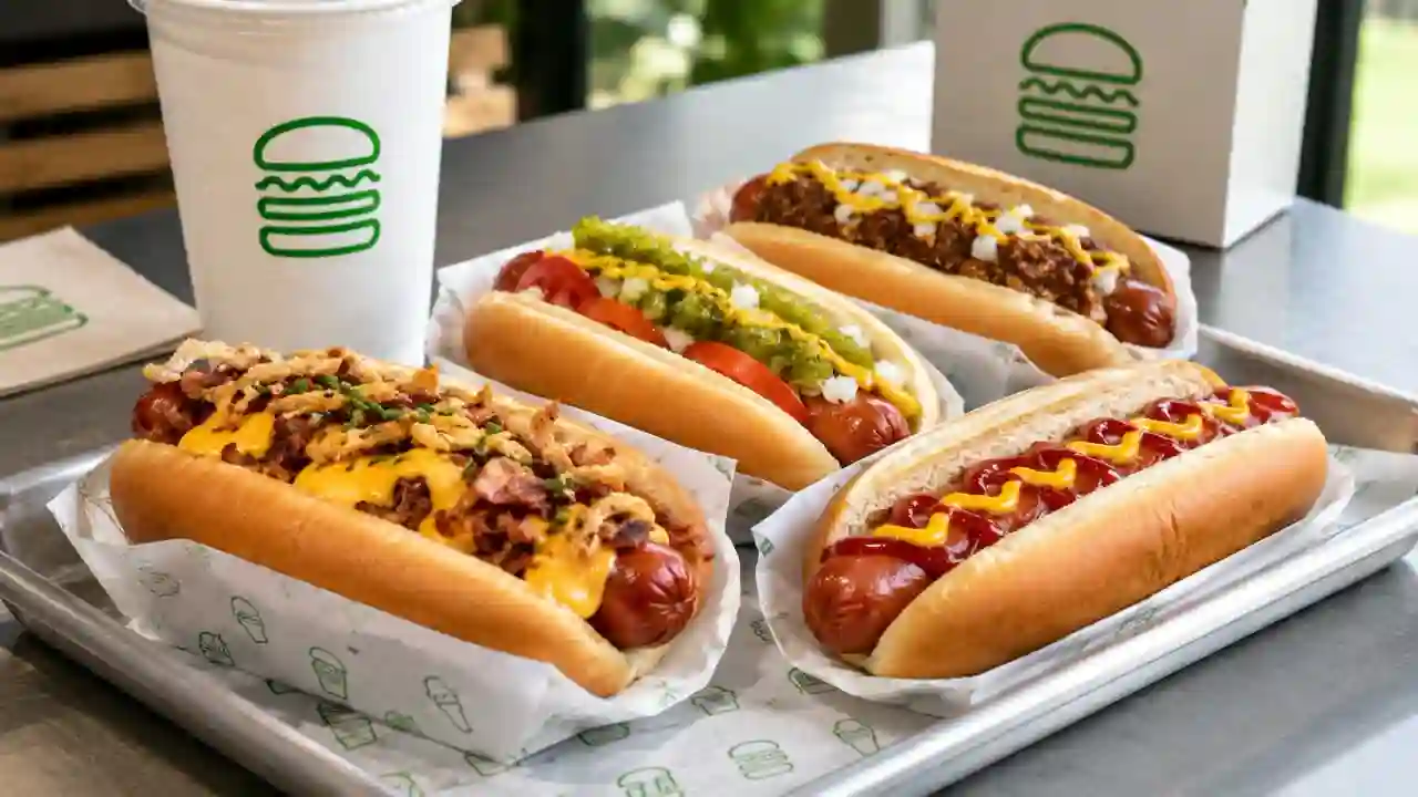 Flat Top Dogs 1 Shake Shack Hot Dog Menu